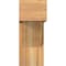 Ekena Millwork Traditional Block Rough Sawn Bracket w/ Offset Brace, Western Red Cedar, 8"W x 20"D x 20"H BKT0806X20X20TRA05RWR - alternate 4